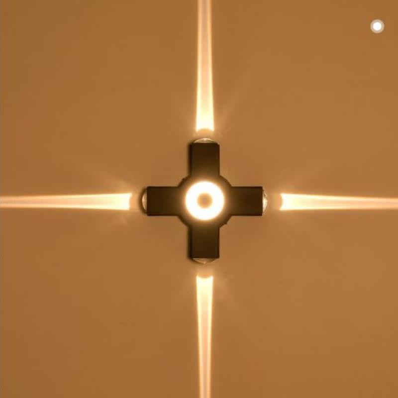 GlowCross | Moderne kruisvormige wandlamp