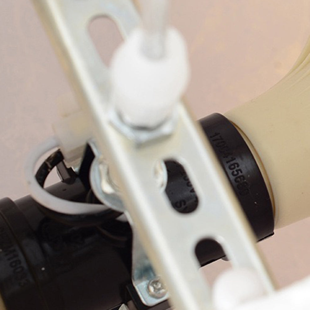 CloudNova - Designer Wolken LED Hanglamp Wit PVC/Katoen