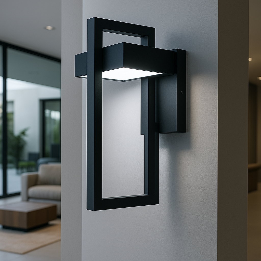 ARELIS Buitenlamp – Moderne Wandlamp met Heldere LED-Verlichting voor Tuin & Gevel