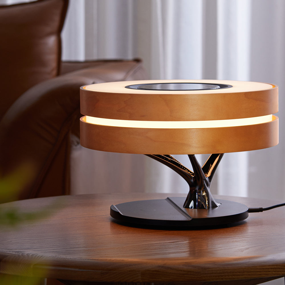 Veylix | Bureaulamp met luidspreker en draadloze oplader