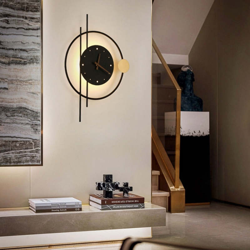 GlowClock | Moderne wandlamp met klok