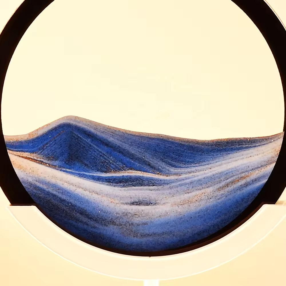 SandGlow | Fascinerende zandlandschap lamp