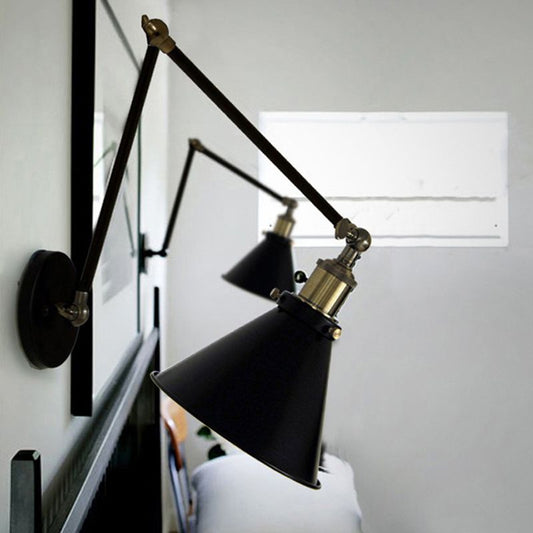 LuminoClassic | Verstelbare retro wandlamp