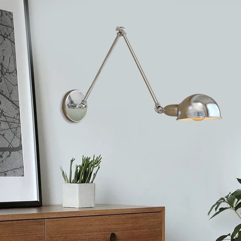 SilverSwing | Slim metalen verstelbare lamp