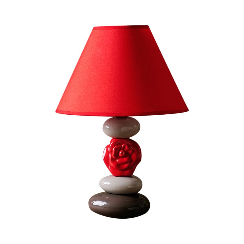 Moderne elegantie | Stijlvolle tafellamp met elegante stoffen kap