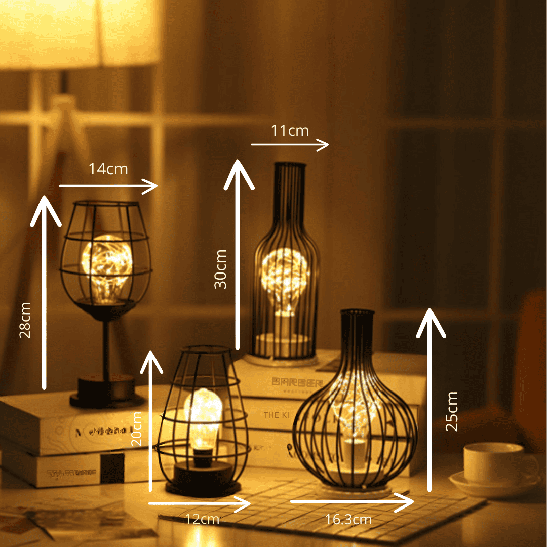 Elegante LumiNoir tafellamp | Modern ontwerp voor een stijlvol huis