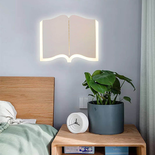 BookBeam | Open boek LED wandlamp