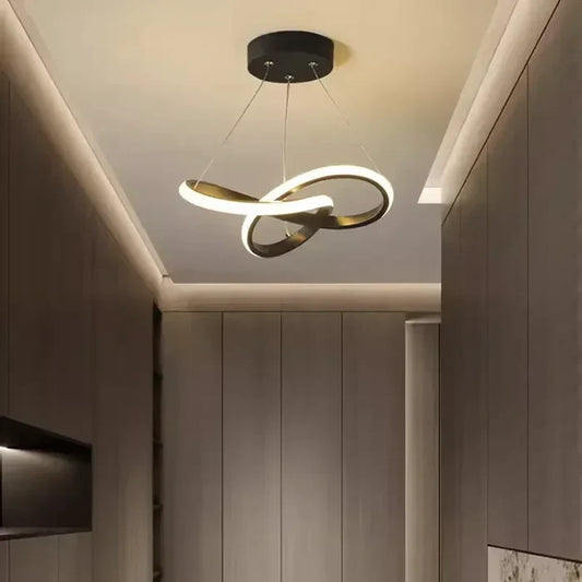 LumièreVague – Moderne LED Plafondlamp