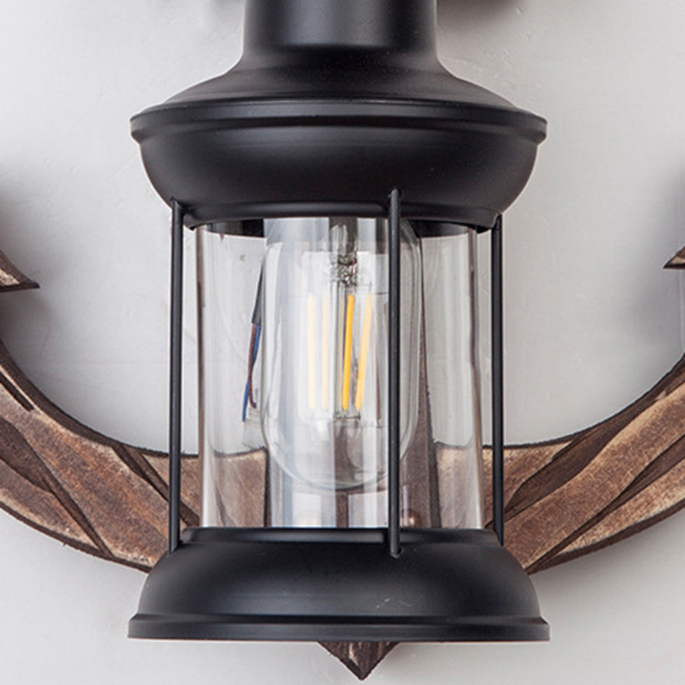MarineGlow | Anker van hout LED lamp
