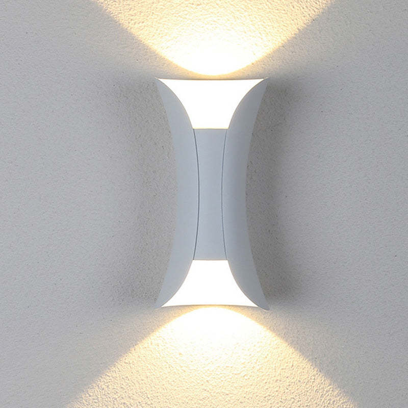 Buiten Waterdichte LED Aluminium Wandlamp