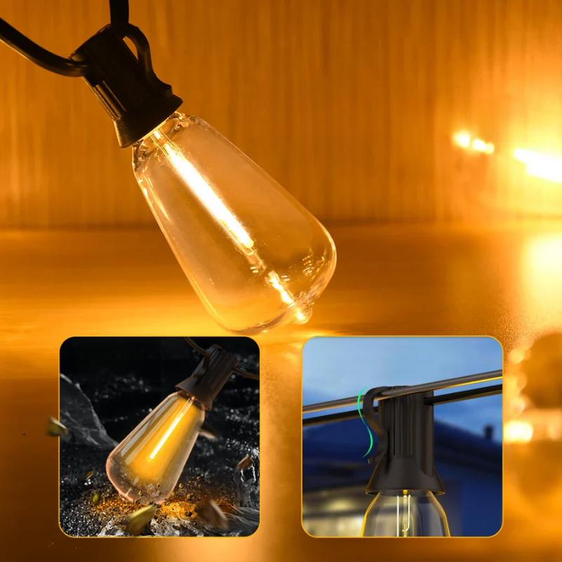 LumiStern – Waterdichte LED Fairy Lights | Sfeervolle Lichtslinger voor Binnen & Buiten