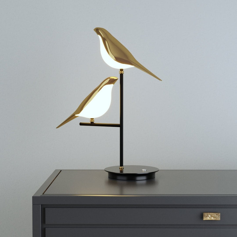 Bird | Led Tafellamp Vogels - Home Decoratie