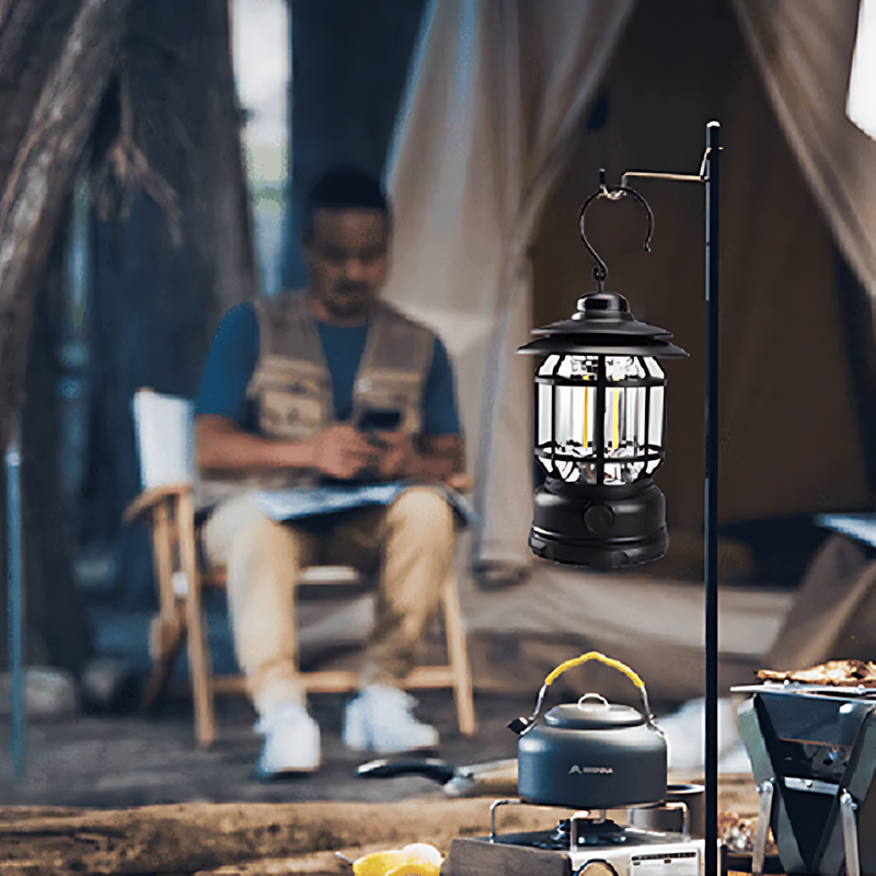 VintaLuxus | Slimme draagbare vintage lamp