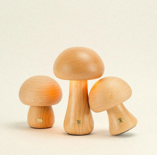 Timber Mushie Lamp | Beuken | Normaal