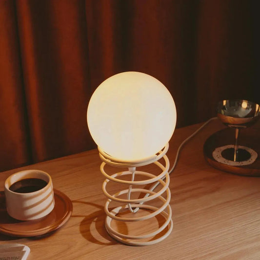 Geef uw lamp een lente in mokka