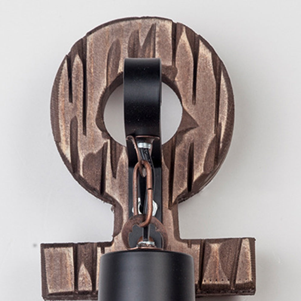 MarineGlow | Anker van hout LED lamp