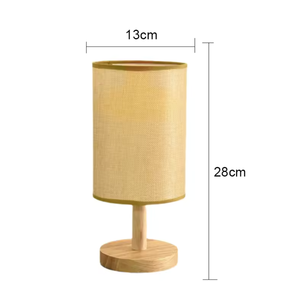 LED Dimbare Tafellamp met stoffen kap