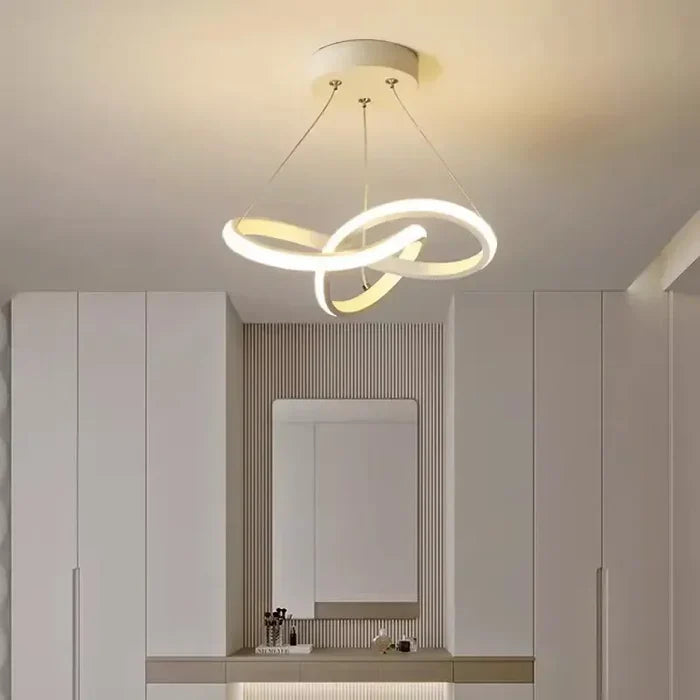 LumièreVague – Moderne LED Plafondlamp
