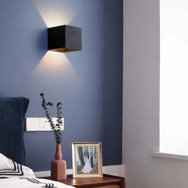 Moderne Aluminium Waterdichte LED Wandlamp Buiten Binnen Gebruik