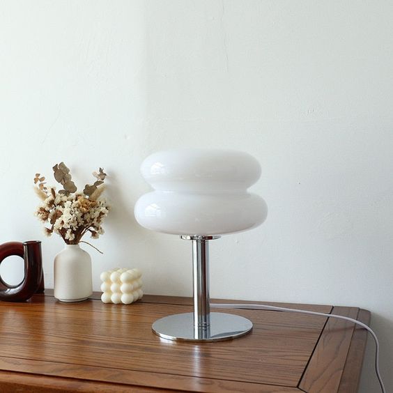 GlowLuxe | Functionele en moderne glazen tafellamp