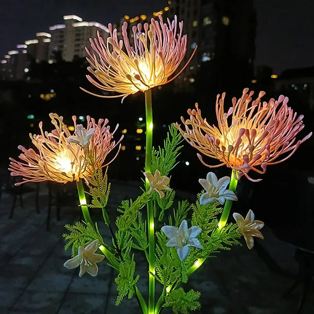 Flower magic | Magische LED buitenlamp met bloemmotieven