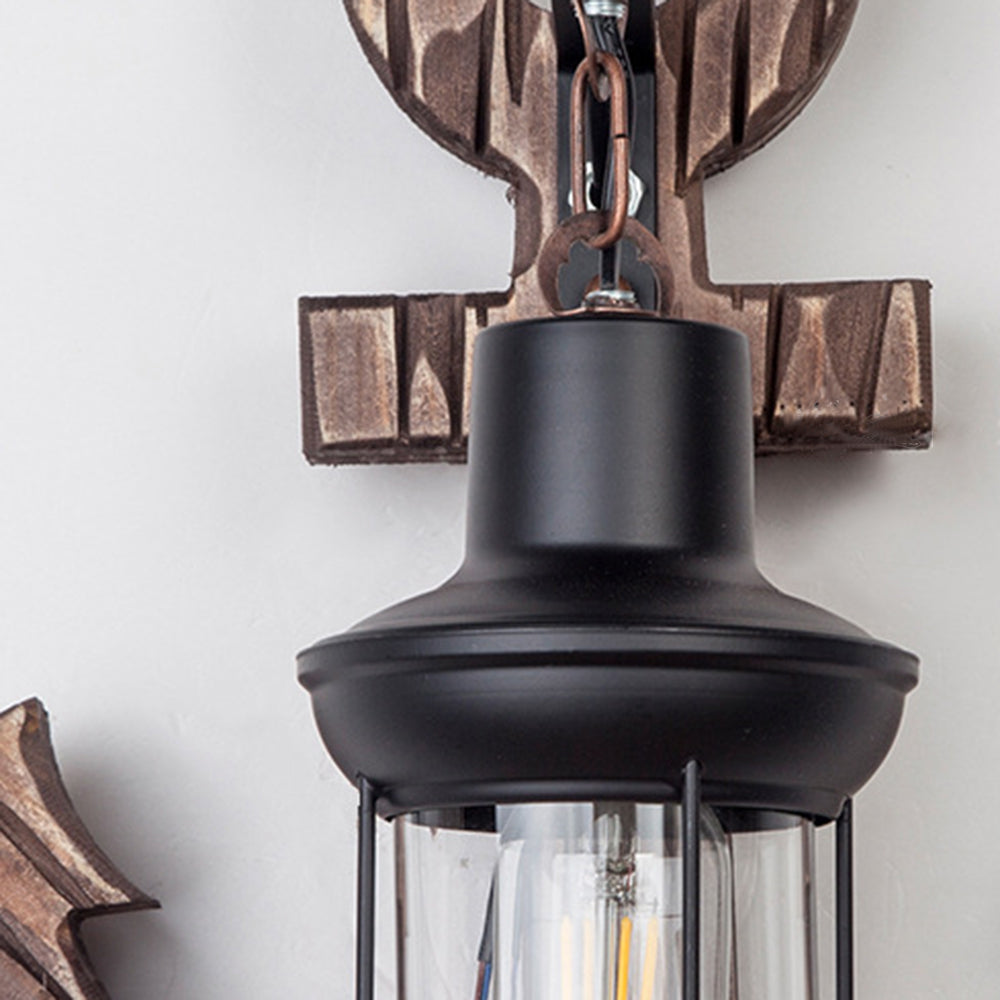 MarineGlow | Anker van hout LED lamp