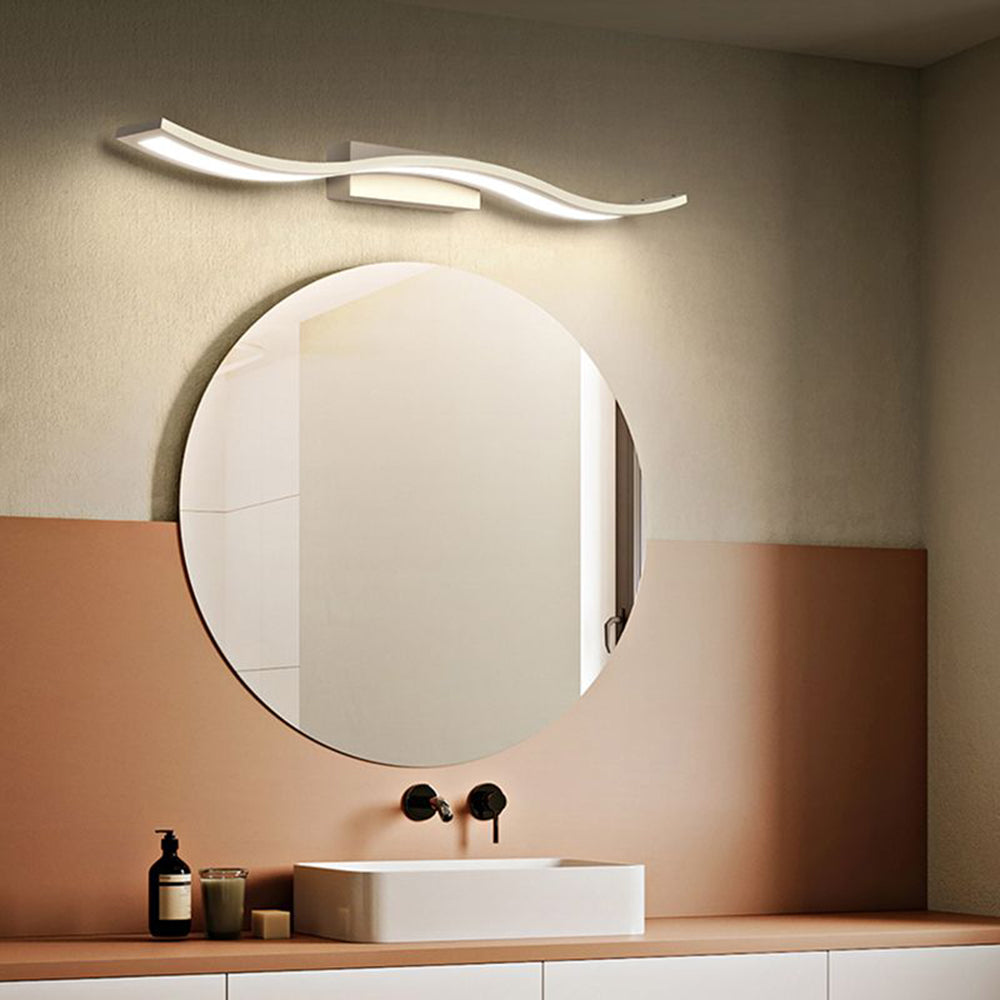 CurveGlow | Moderne golf wandlamp