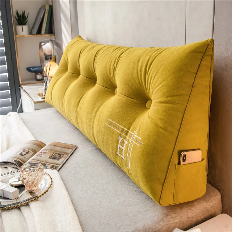 EmbraceNest | Groot Comfortkussen – Ergonomisch Kussen voor Nek- & Rugondersteuning