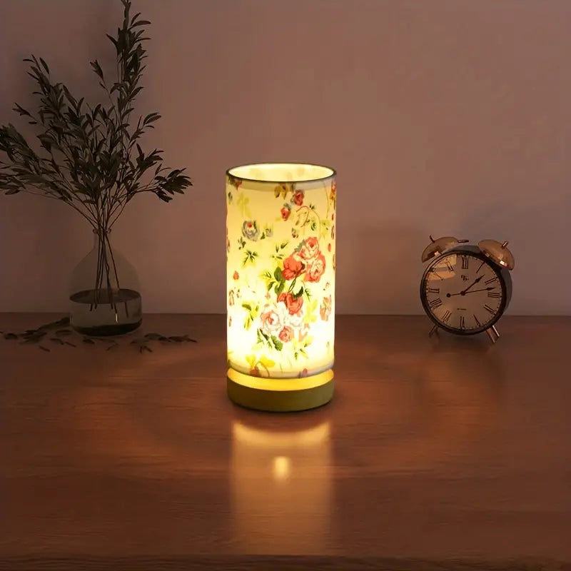 ElegantGlow | Creatieve & Luxe Houten Tafellamp