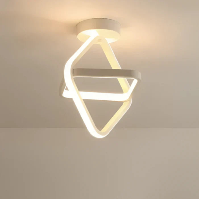 LumièreAnneaux – Moderne LED Plafondlamp met Dubbel Ringontwerp