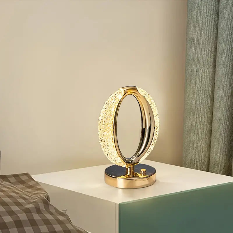 CrystalLuxe | Luxe en minimalistische kristallen tafellamp
