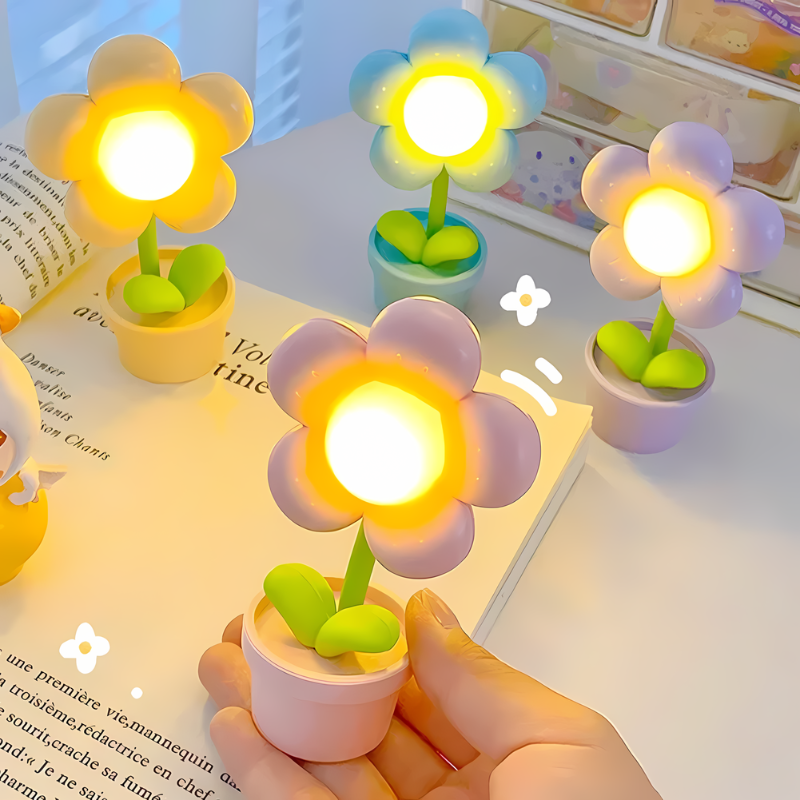 WohlfühlBlüte | Compacte LED tafellamp voor een ontspannen sfeer