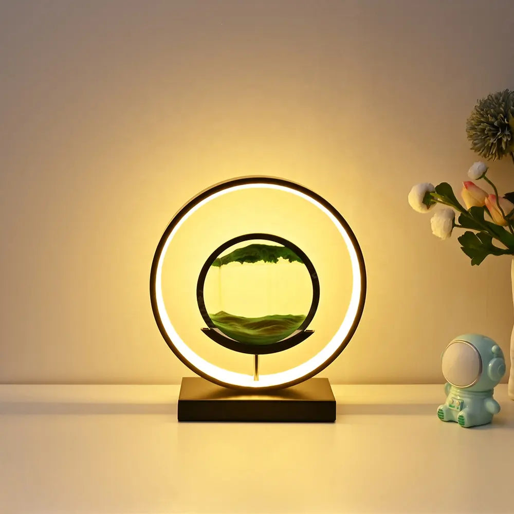 SandGlow | Fascinerende zandlandschap lamp