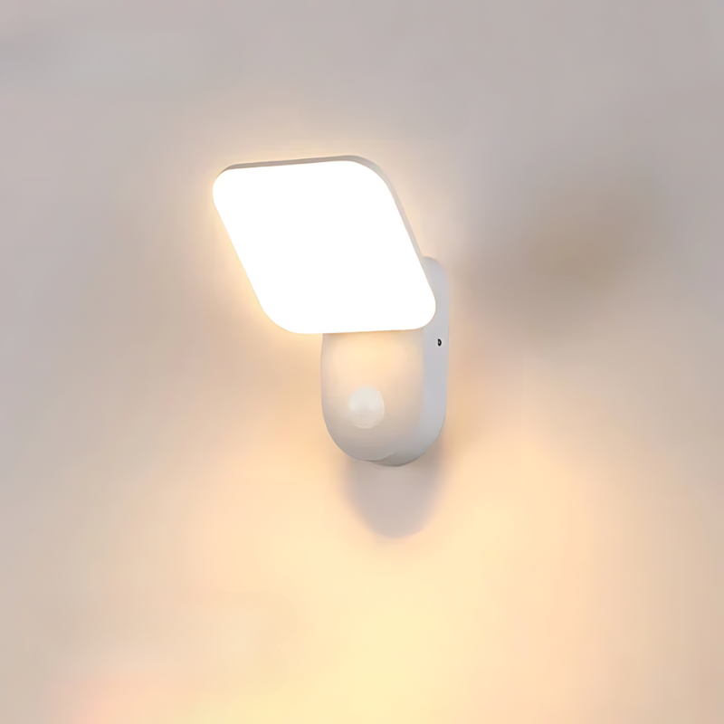 OudiLight LED Buitenlamp met Bewegingssensor | Veranda- & Tuinverlichting | Waterdichte Wandlamp