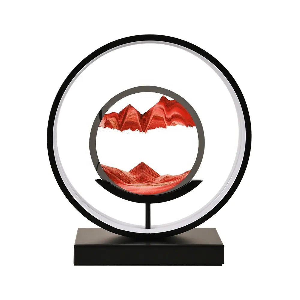 SandGlow | Fascinerende zandlandschap lamp