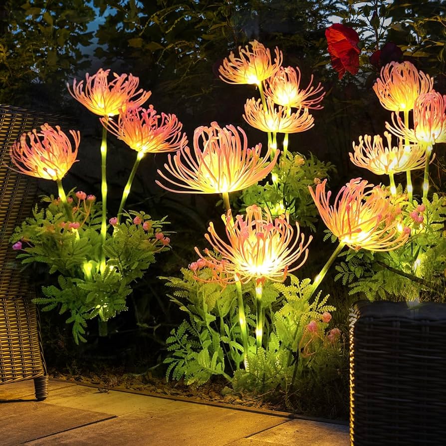 Flower magic | Magische LED buitenlamp met bloemmotieven