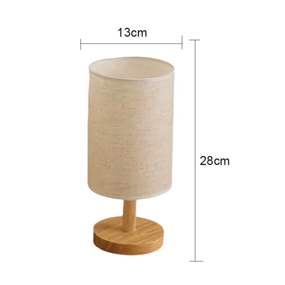 LED Dimbare Tafellamp met stoffen kap