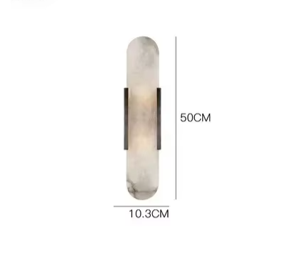 Luxe Marmeren Wandlamp – Modern Design met Stijlvolle Verlichting