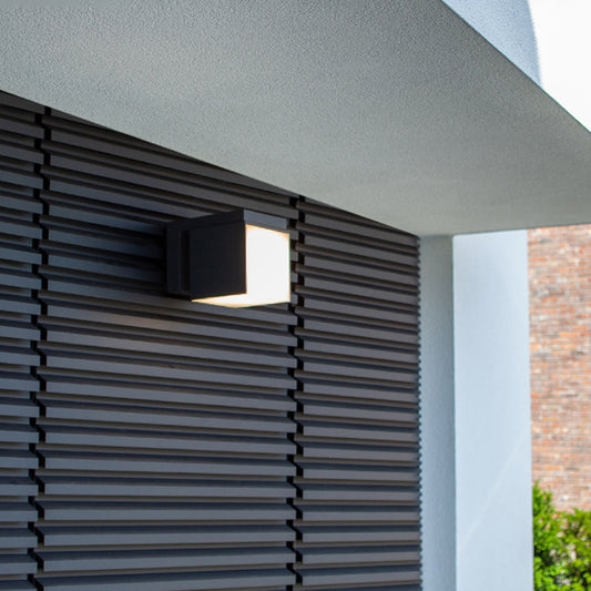 BoxGlow | Elegante geometrische wandlamp