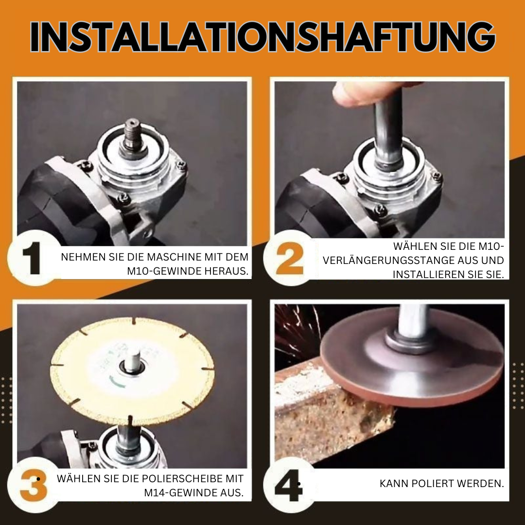 AngleBar | Verlengstuk voor haakse slijpmachines