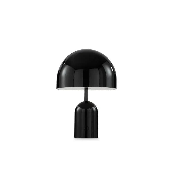 Draagbare Tafellamp met Chromen Afwerking - ChromeGlow