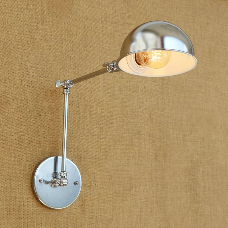 SilverSwing | Slim metalen verstelbare lamp