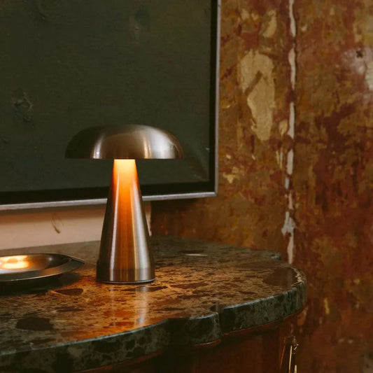 Draagbare Metalen Aanraaklamp | Aluminium