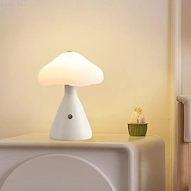 ShroomLight | Oplaadbare draadloze tafellamp voor thuis