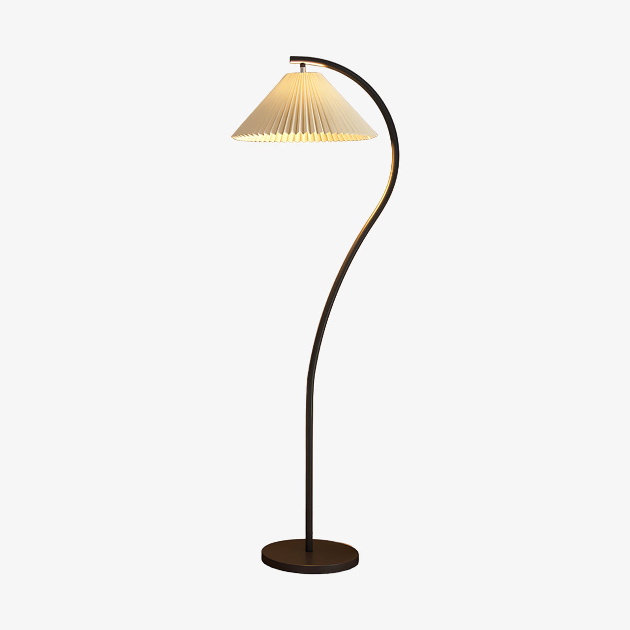 Crescini geplooide vloerlamp