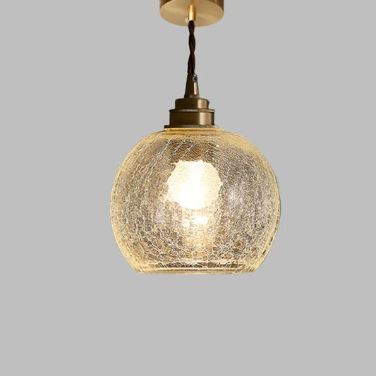 Kristallen glazen hanglamp