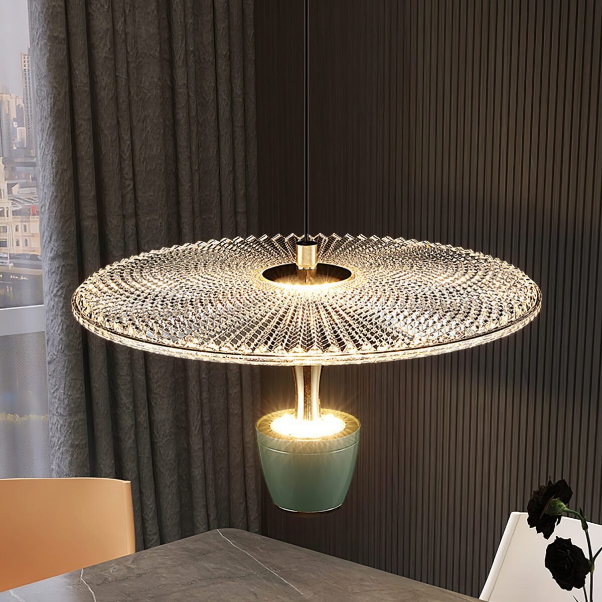 CircularGlow - Schijfvormige hanglamp