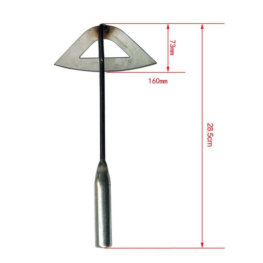 SteelPro | Robuuste volledig stalen schoffel voor tuinieren