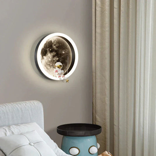 LunarCatch | Stralende maan wandlamp