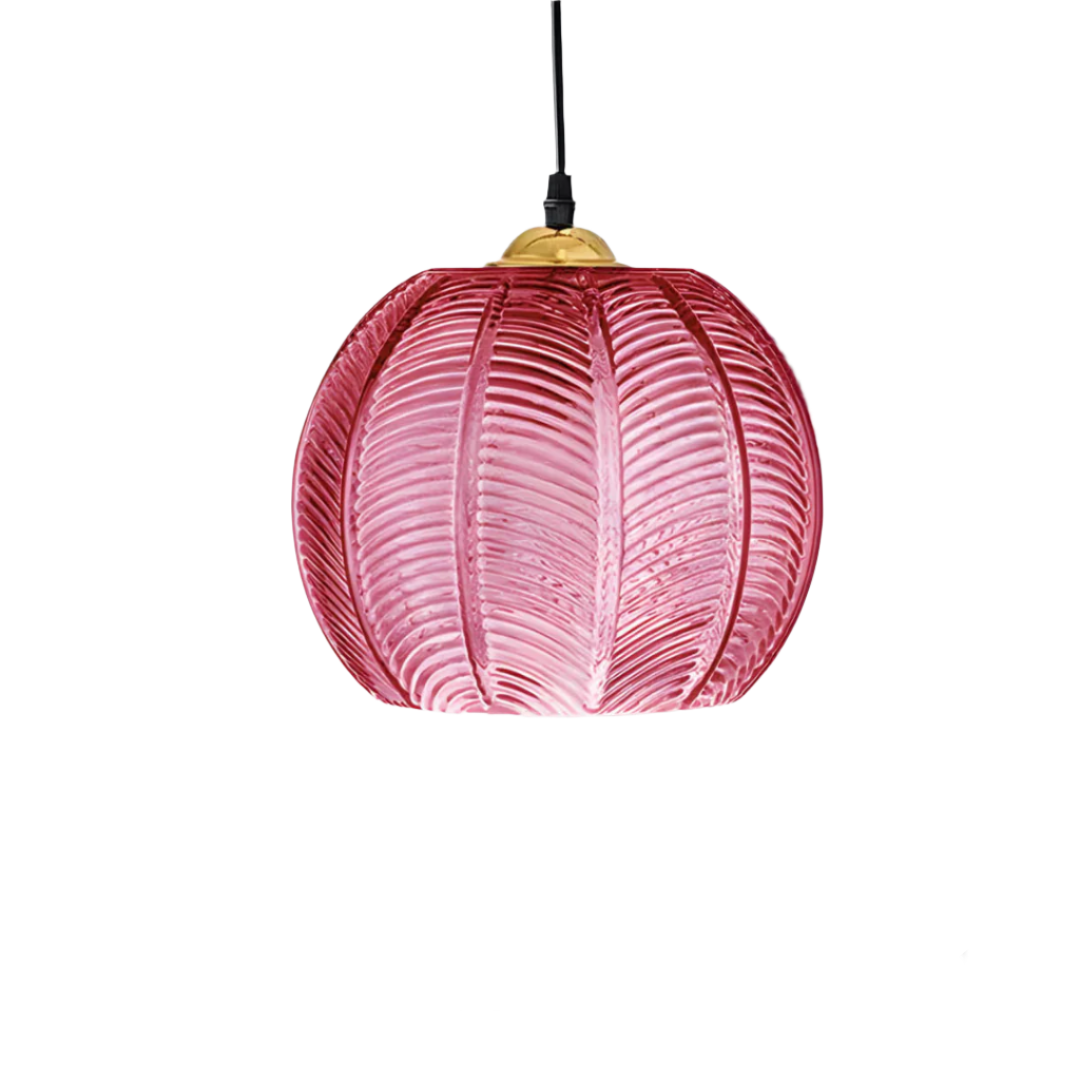 SINO | Retro hanglamp van ijzer en glas met LED-verlichting